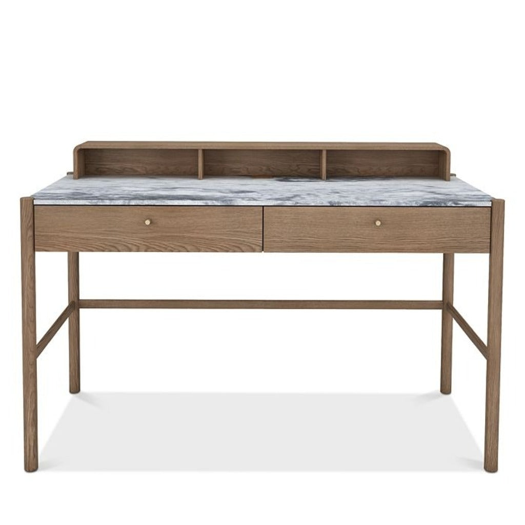 Luca White Oak Desk