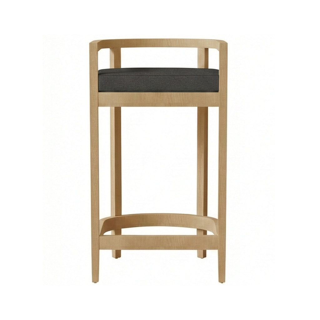 Lionel Teak Outdoor Bar Stool