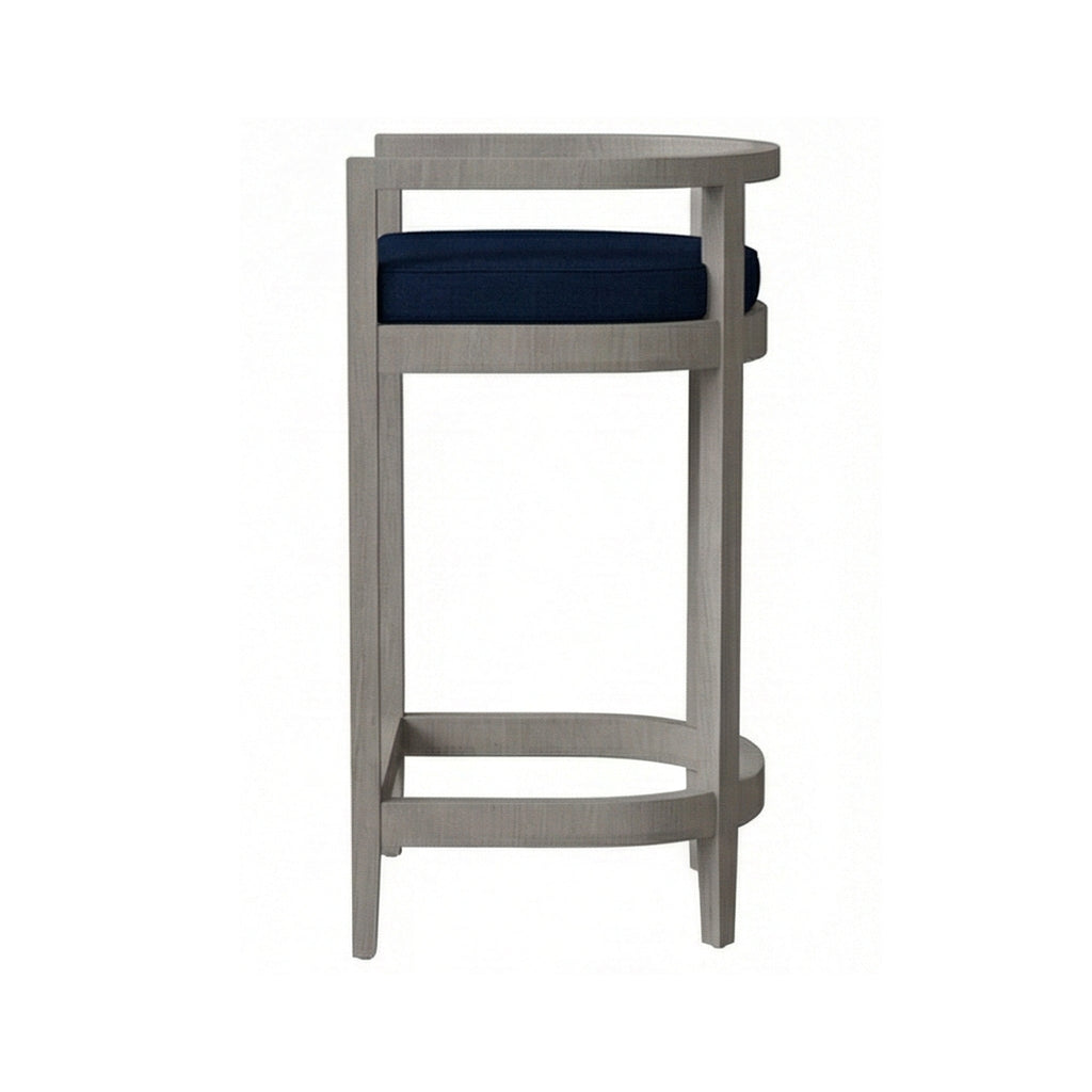 Lionel Teak Outdoor Bar Stool