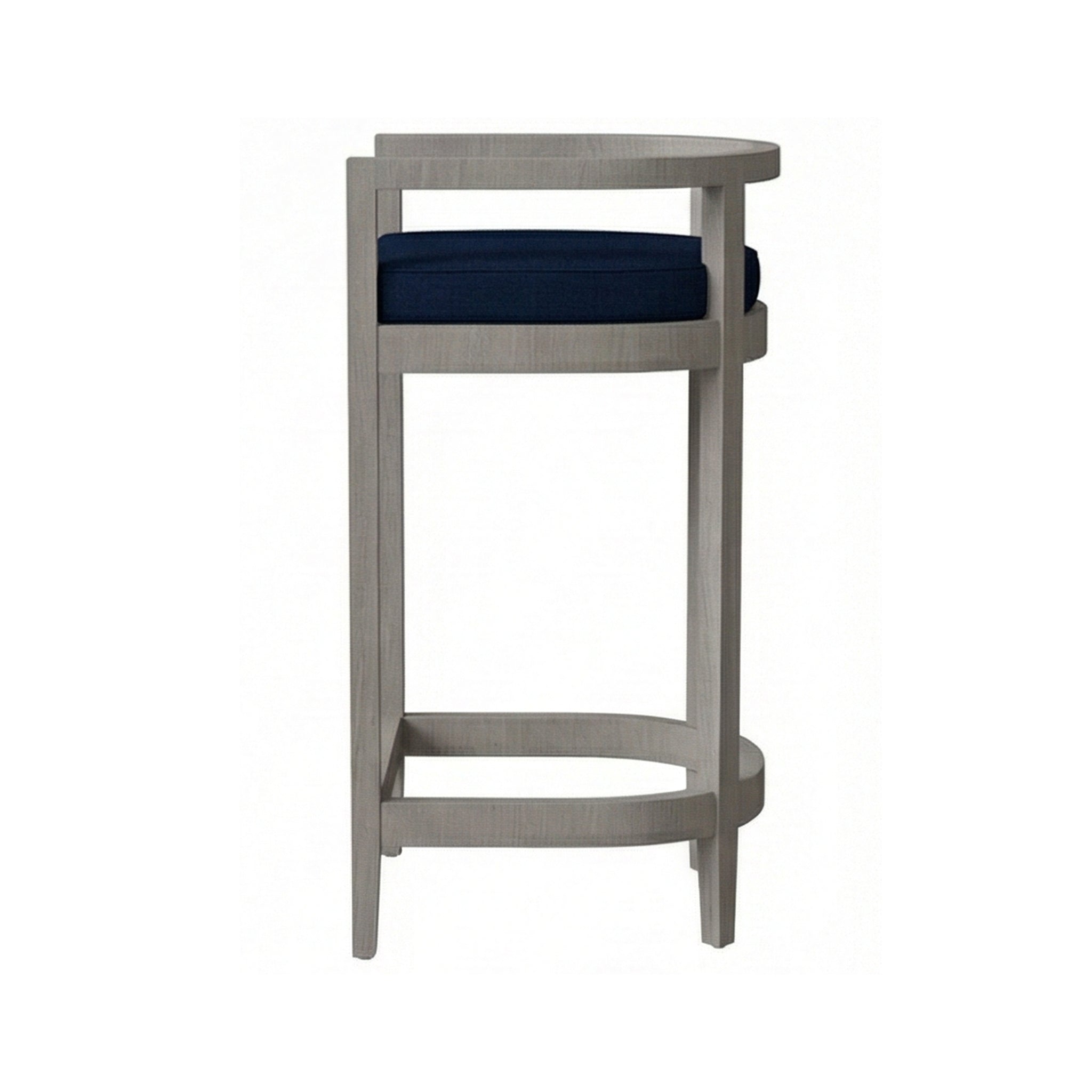 Lionel Teak Outdoor Bar Stool