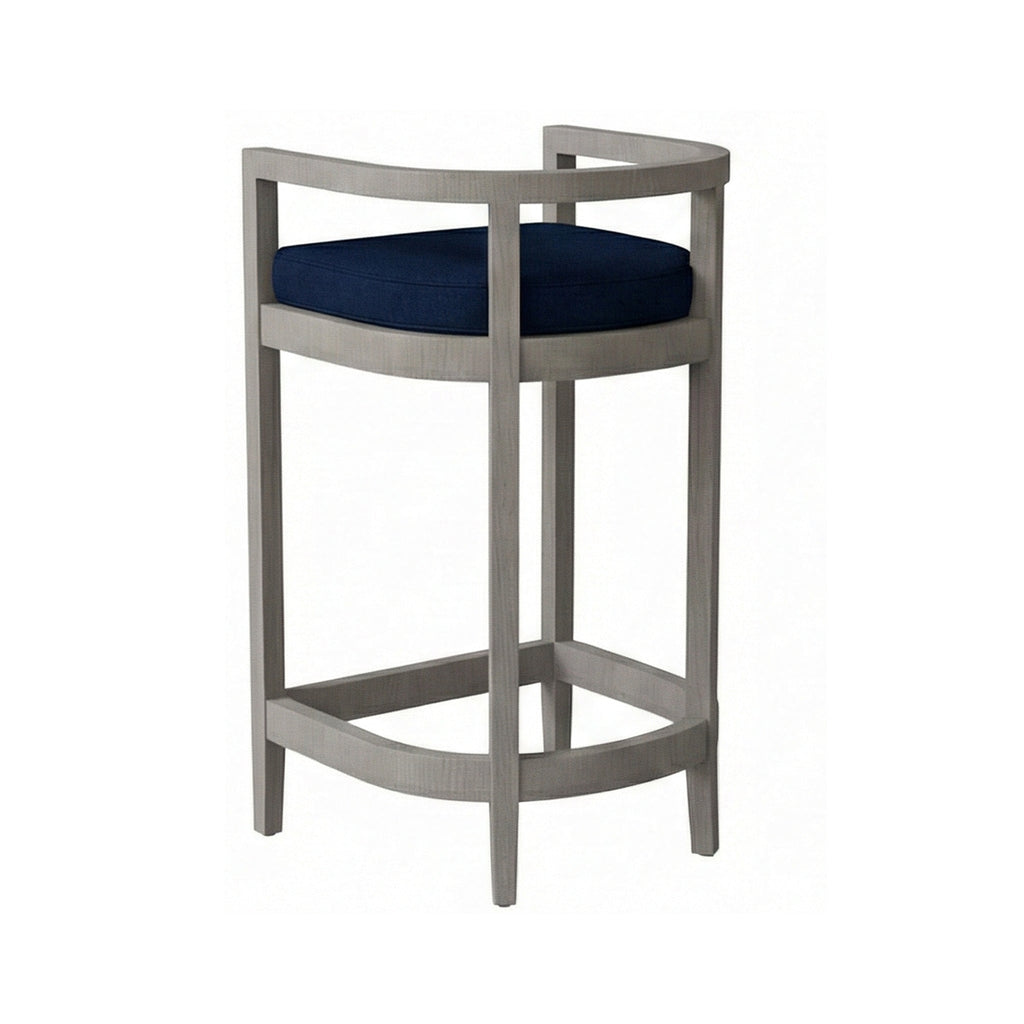 Lionel Teak Outdoor Bar Stool