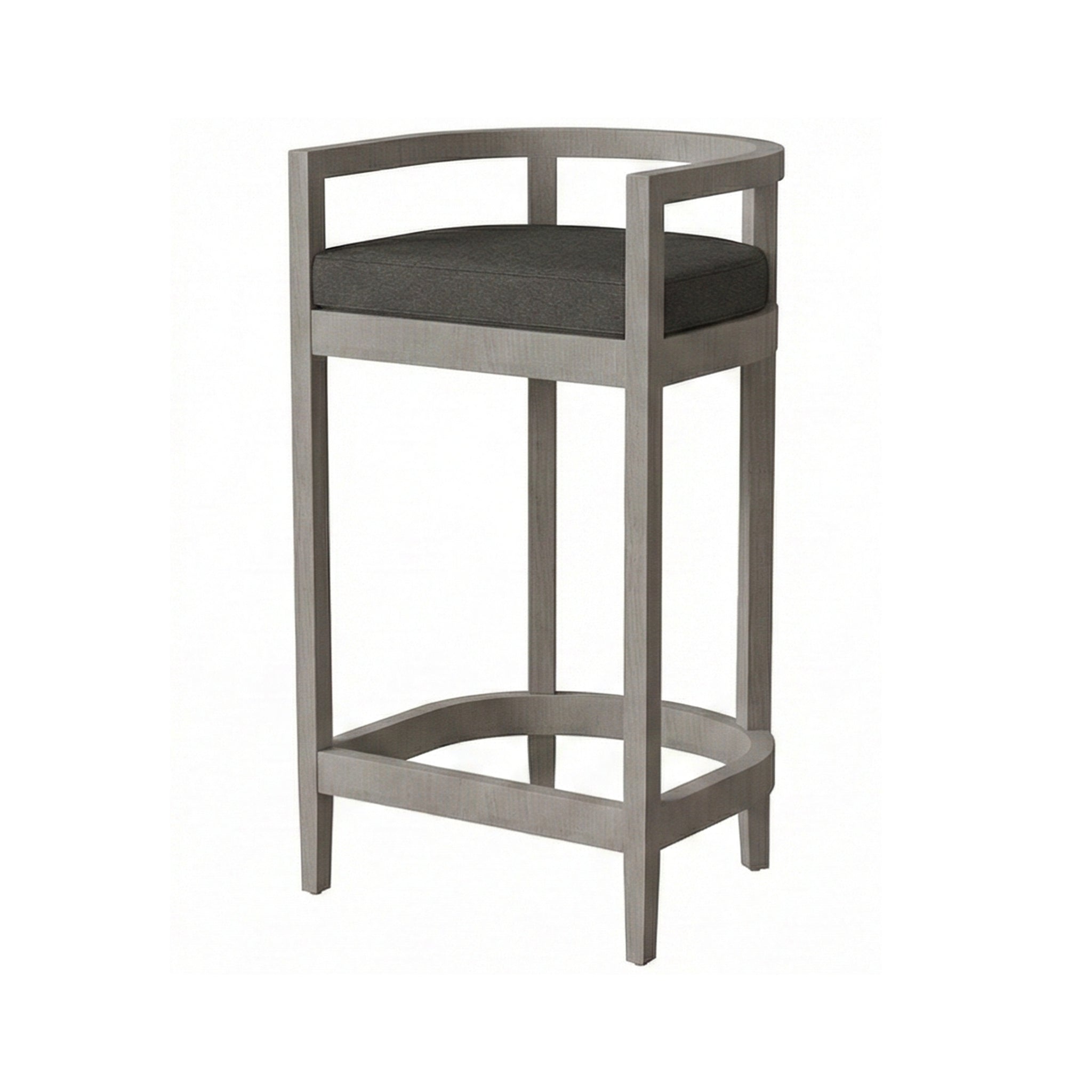 Lionel Teak Outdoor Bar Stool