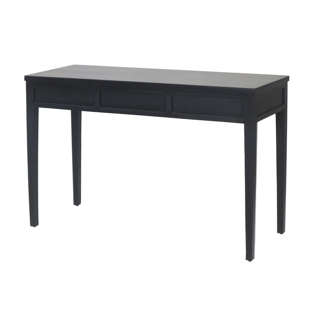 Mercallo Campaign Solid Wood Desk or Console Table with Drawers