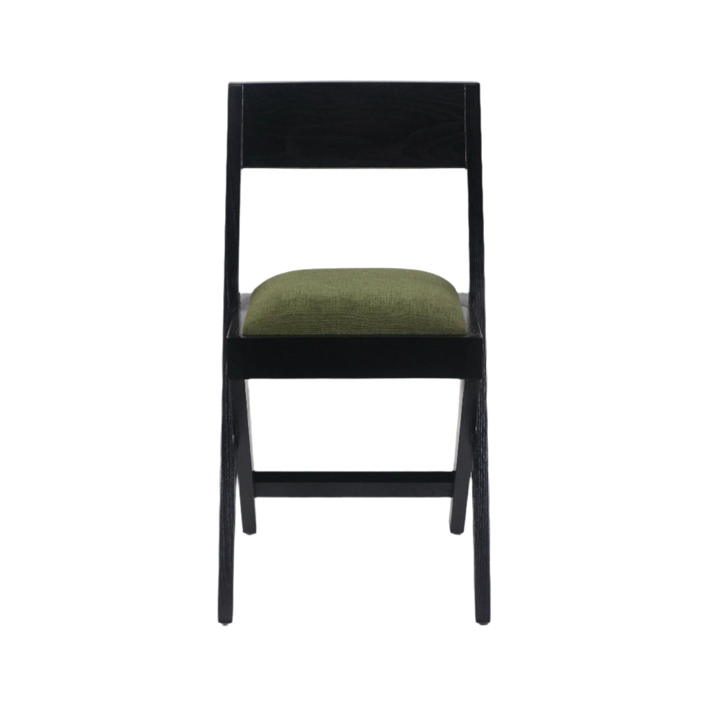 Solid Ash Jeanneret Inspired Library / Dining Chair - NUEMA