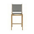 Clement Armless Teak Outdoor Bar Stool