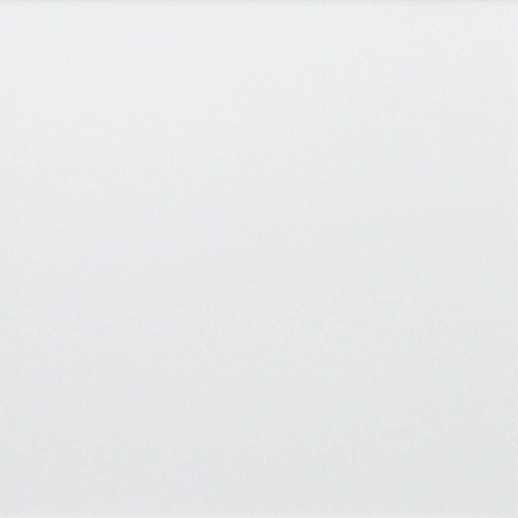 Plain off-white stone finish swatch on a neutral background, showing the vanity’s white/stone top color and texture sample.
