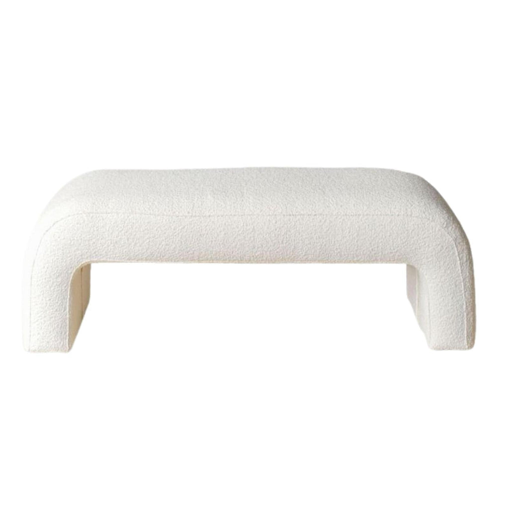 Folia Boucle End of Bed Bench Seat - NUEMA