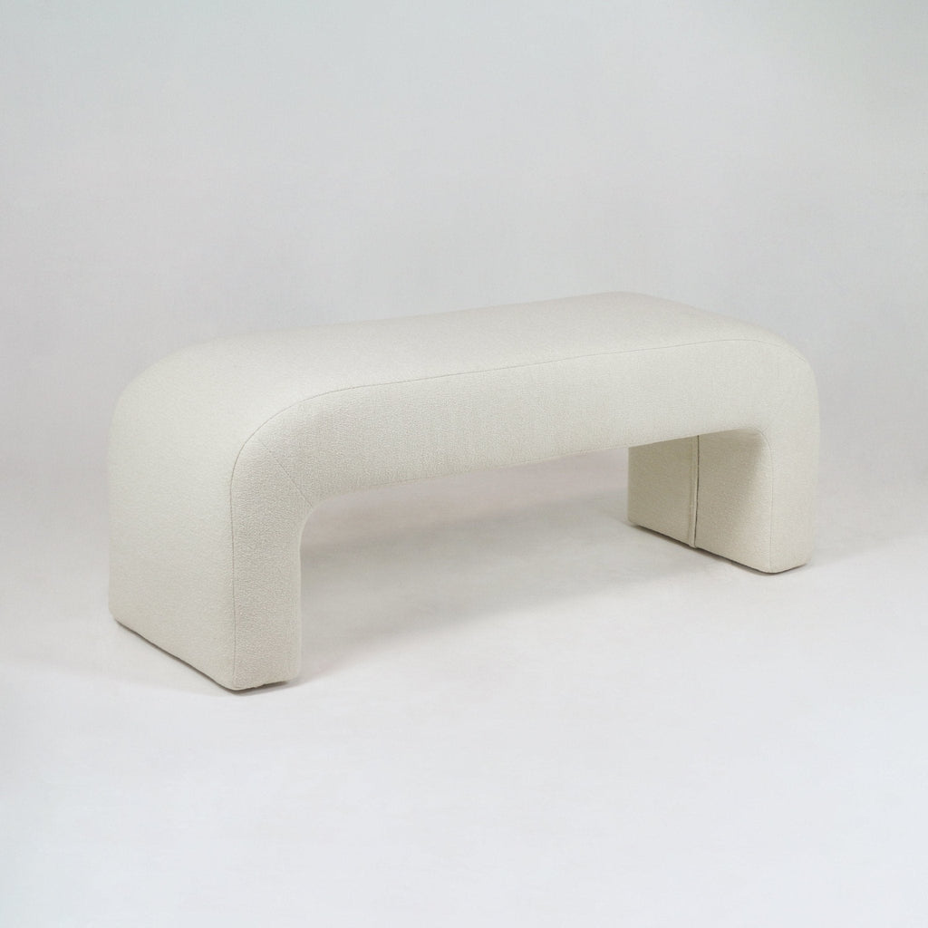 Folia Boucle End of Bed Bench Seat - NUEMA
