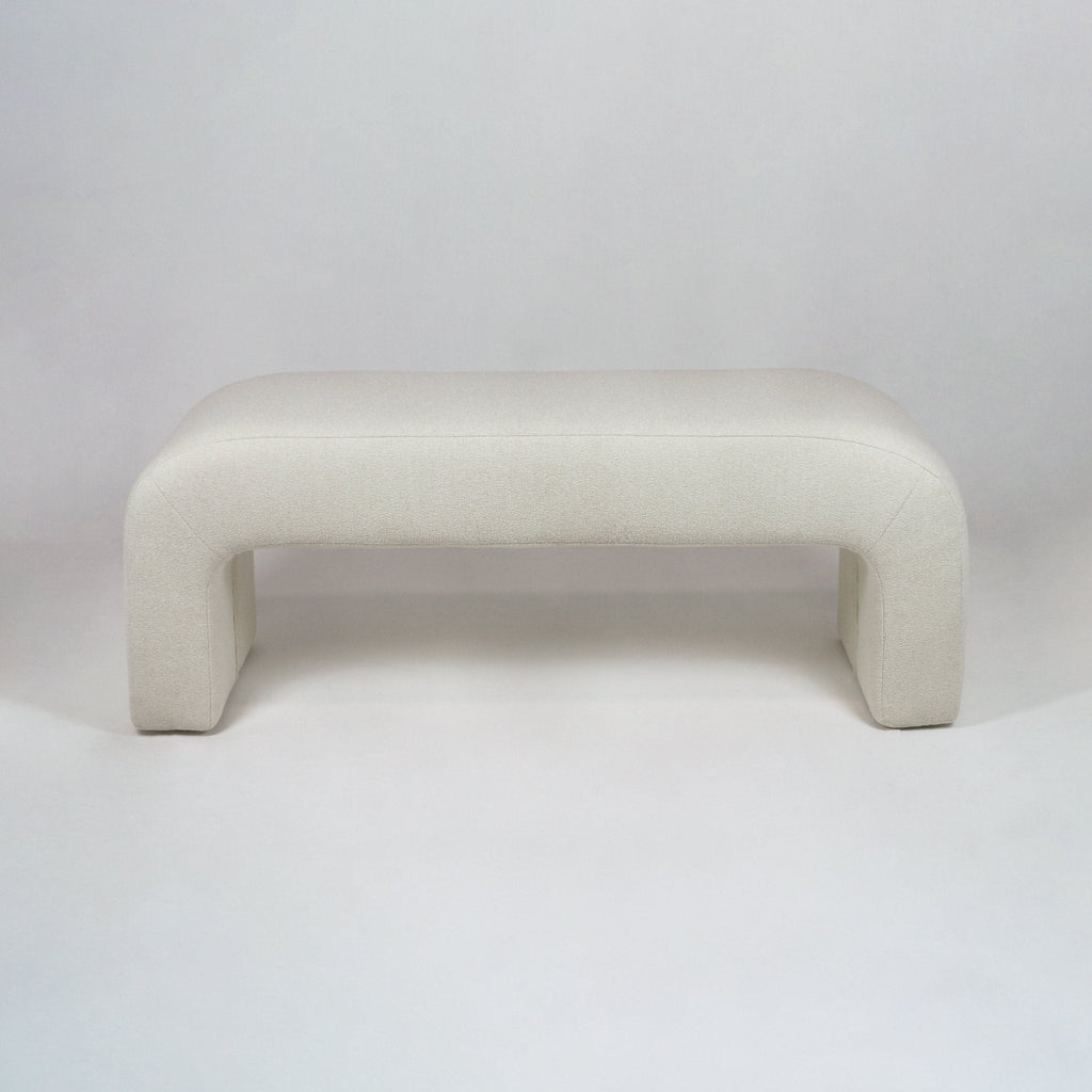 Folia Boucle End of Bed Bench Seat - NUEMA