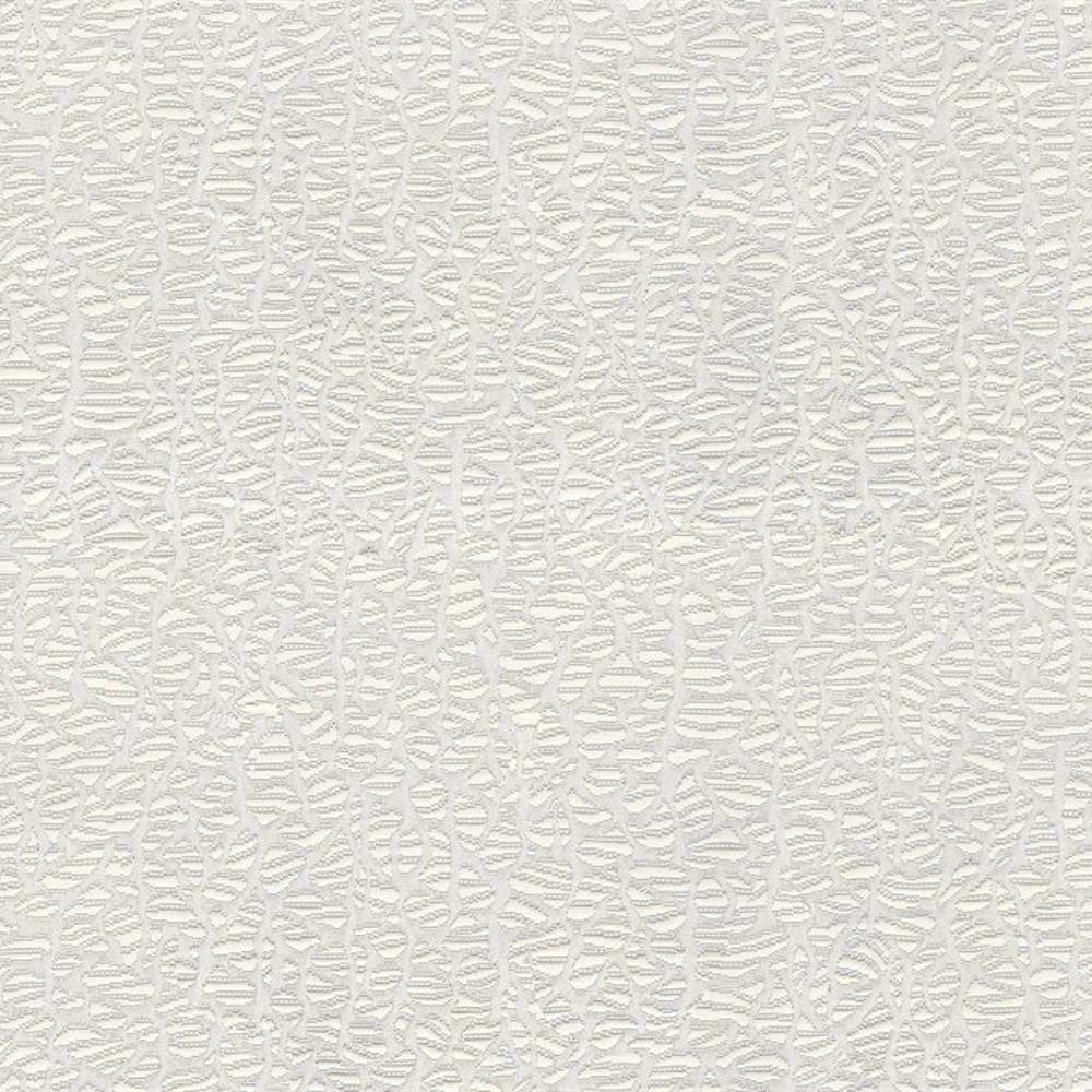 Close-up of cream neutral upholstery fabric showing a raised, irregular scribble-like texture; 50% cotton and 50% polyester blend designed for sofa upholstery.