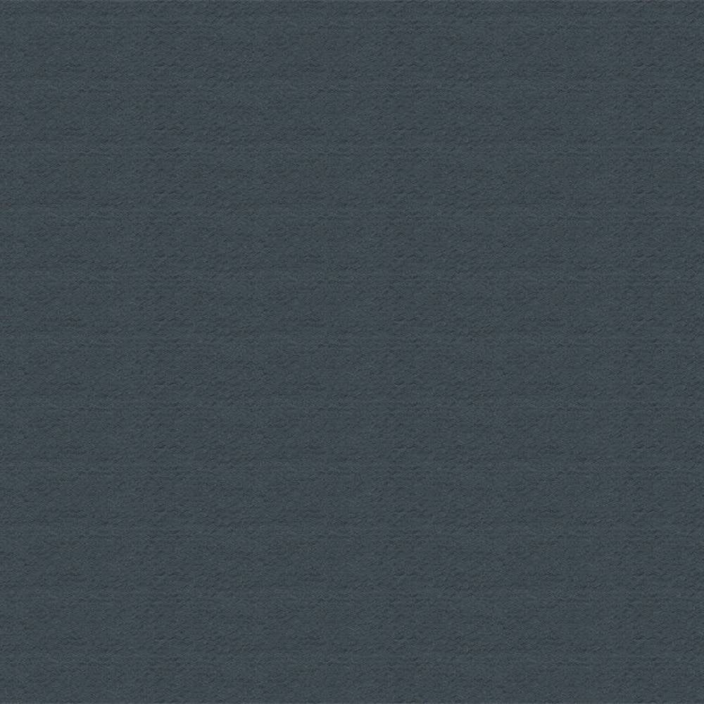 Close-up swatch of dark slate-gray textured upholstery fabric for sofas, a 27% cotton / 73% polyester blend.