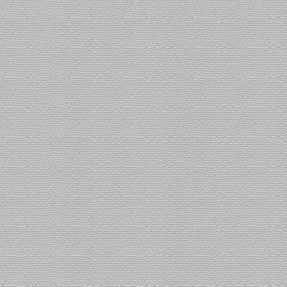 Close-up of neutral white upholstery fabric (27% cotton, 73% polyester) showing a fine horizontal wavy texture across the surface, suitable for sofas and indoor upholstery.