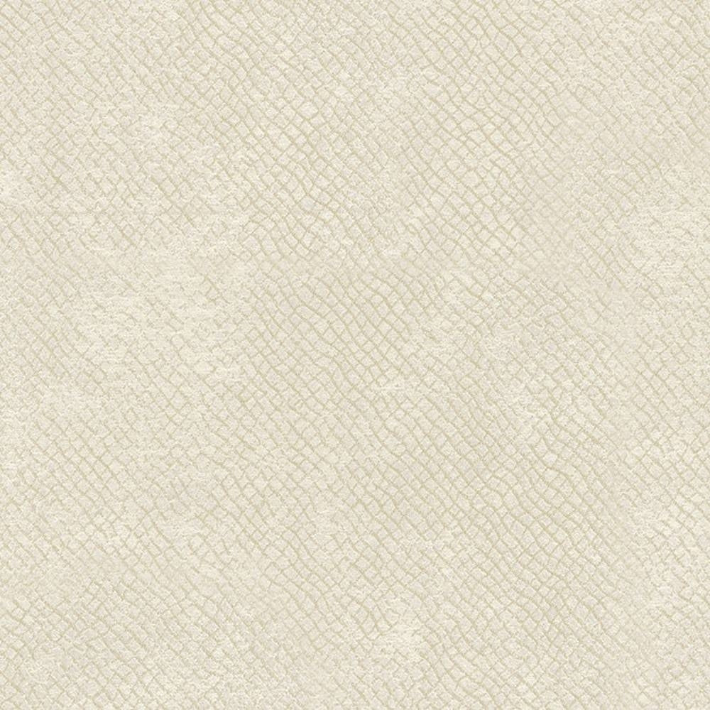 Neutral cream woven curtain fabric swatch showing a subtle diamond-lattice texture with soft raised nap; 70% polyester, 30% cotton, contemporary indoor upholstery fabric.