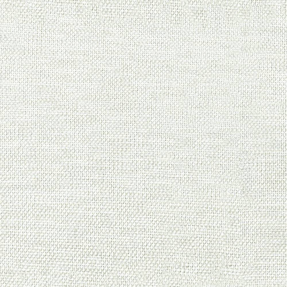 Close-up of a light gray–ivory woven 100% polyester upholstery fabric swatch showing a subtle textured weave, ideal for contemporary or modern sofas and seating.