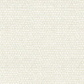 Close-up of cream white boucle upholstery fabric showing a tight, looped texture, 100% polyester performance fabric suitable for contemporary sofas.