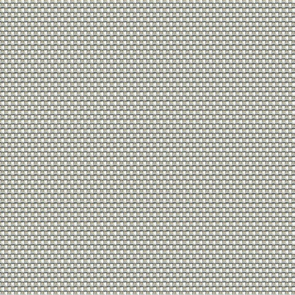 Close-up of neutral beige and cream woven upholstery fabric showing a tight basketweave texture; 100% polyester heavy-duty weave suitable for contemporary sofas and office seating.
