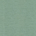 Close-up swatch of muted sage green woven upholstery fabric, 100% polyester, showing a tight, uniform texture suitable for indoor sofas and seating.