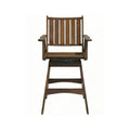 Gilles Teak Outdoor Bar Stool