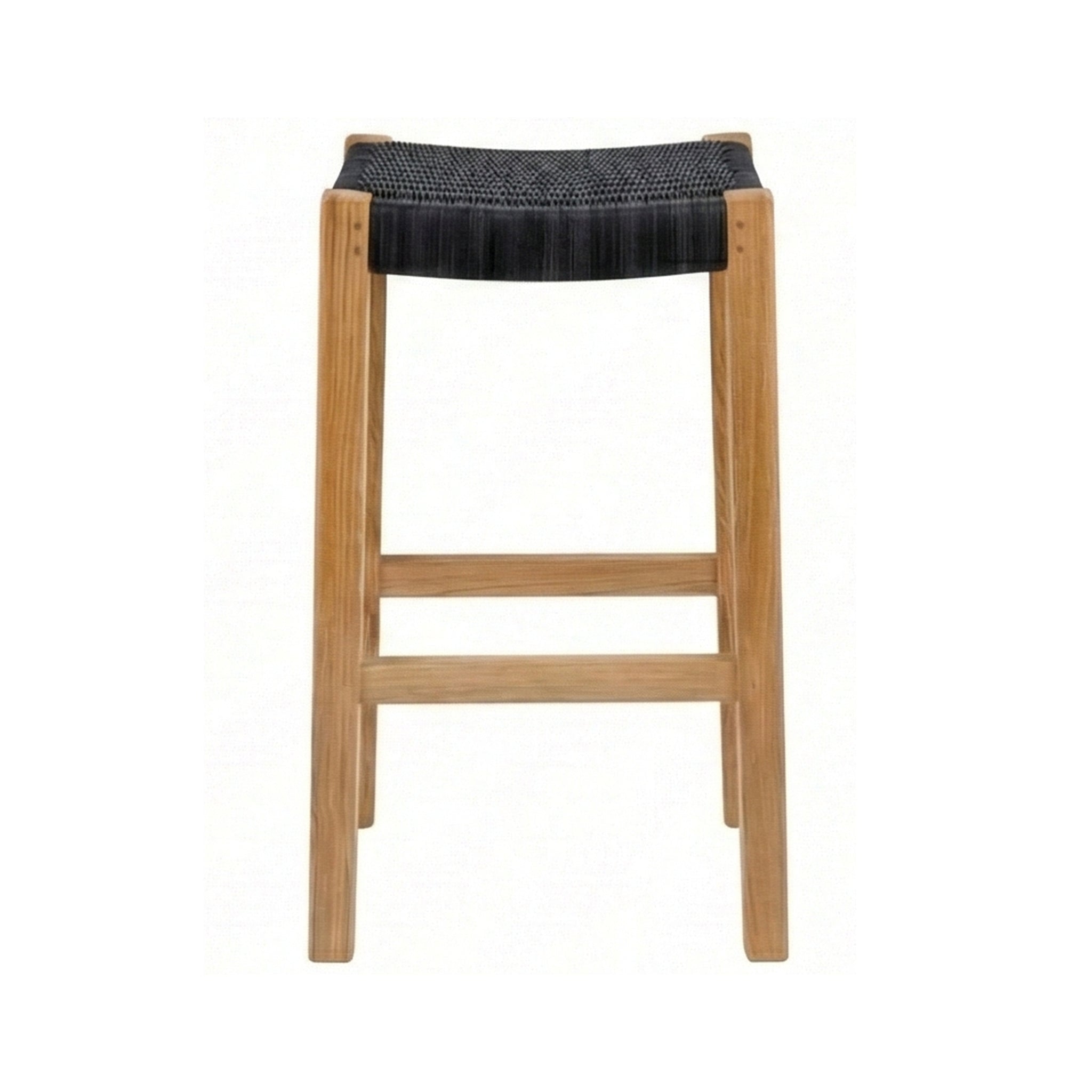 Henri Backless Teak Outdoor Bar Stool