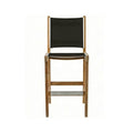 Jacques Armless Teak Outdoor Bar Stool
