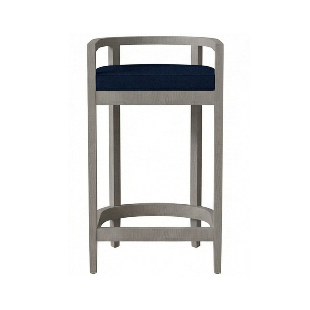 Lionel Teak Outdoor Bar Stool