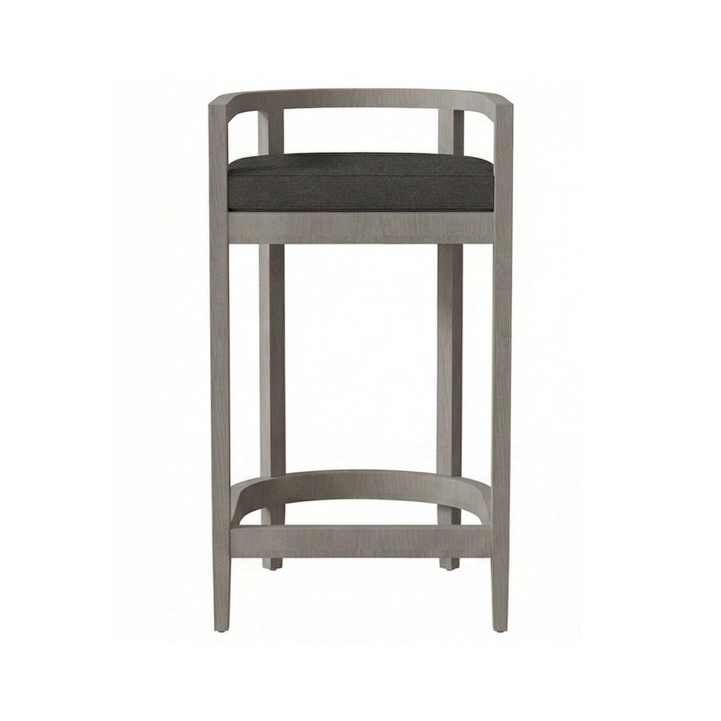 Lionel Teak Outdoor Bar Stool