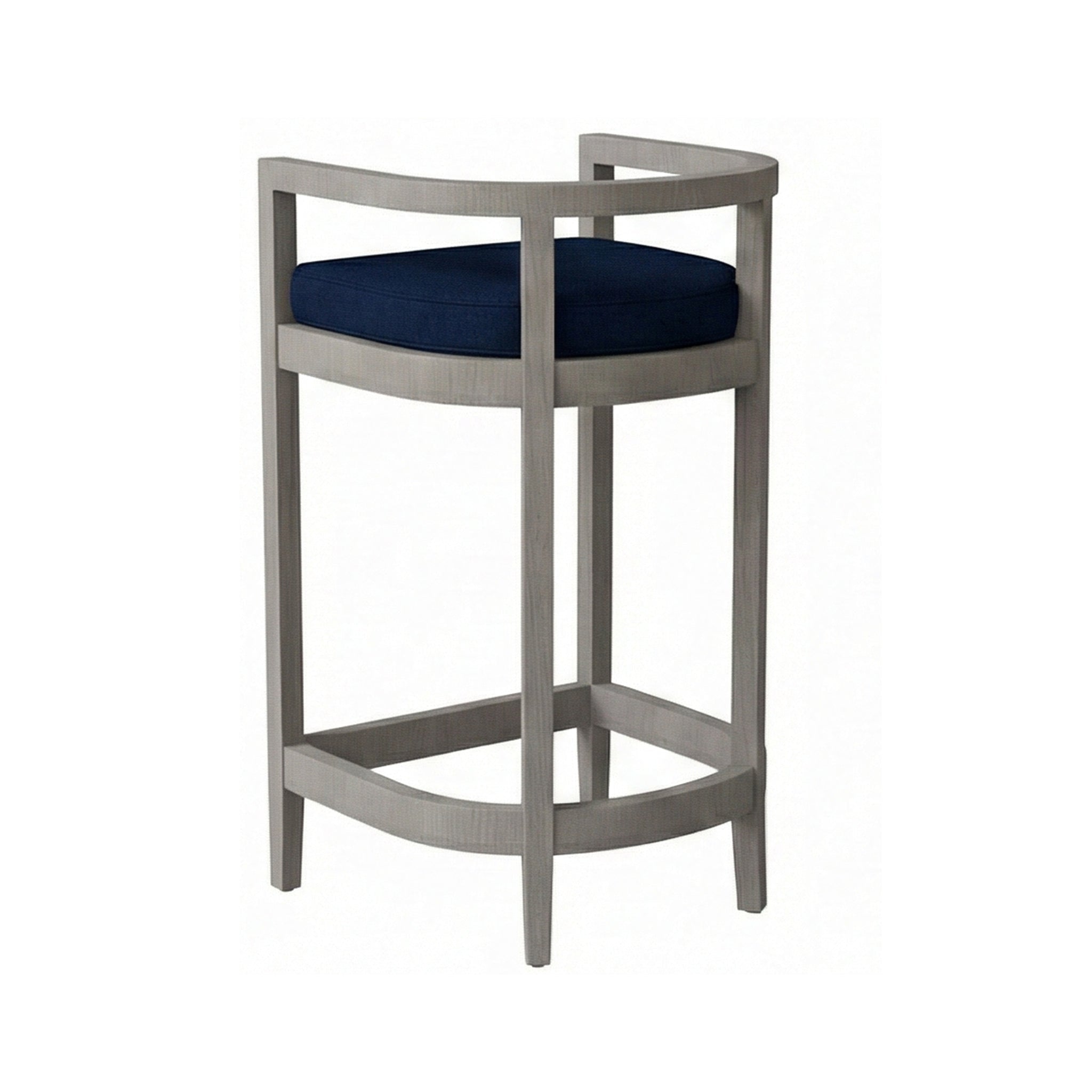 Lionel Teak Outdoor Bar Stool