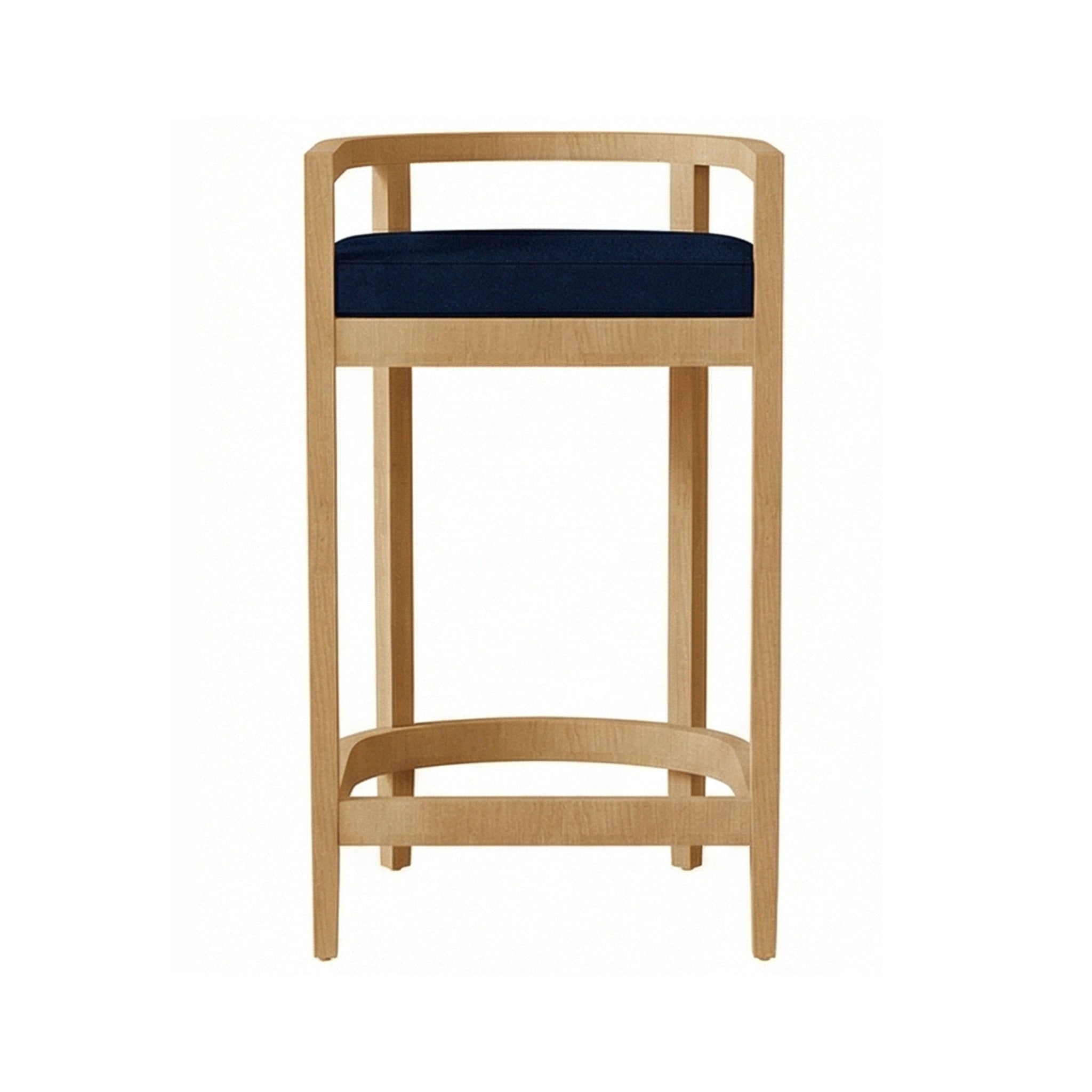 Lionel Teak Outdoor Bar Stool