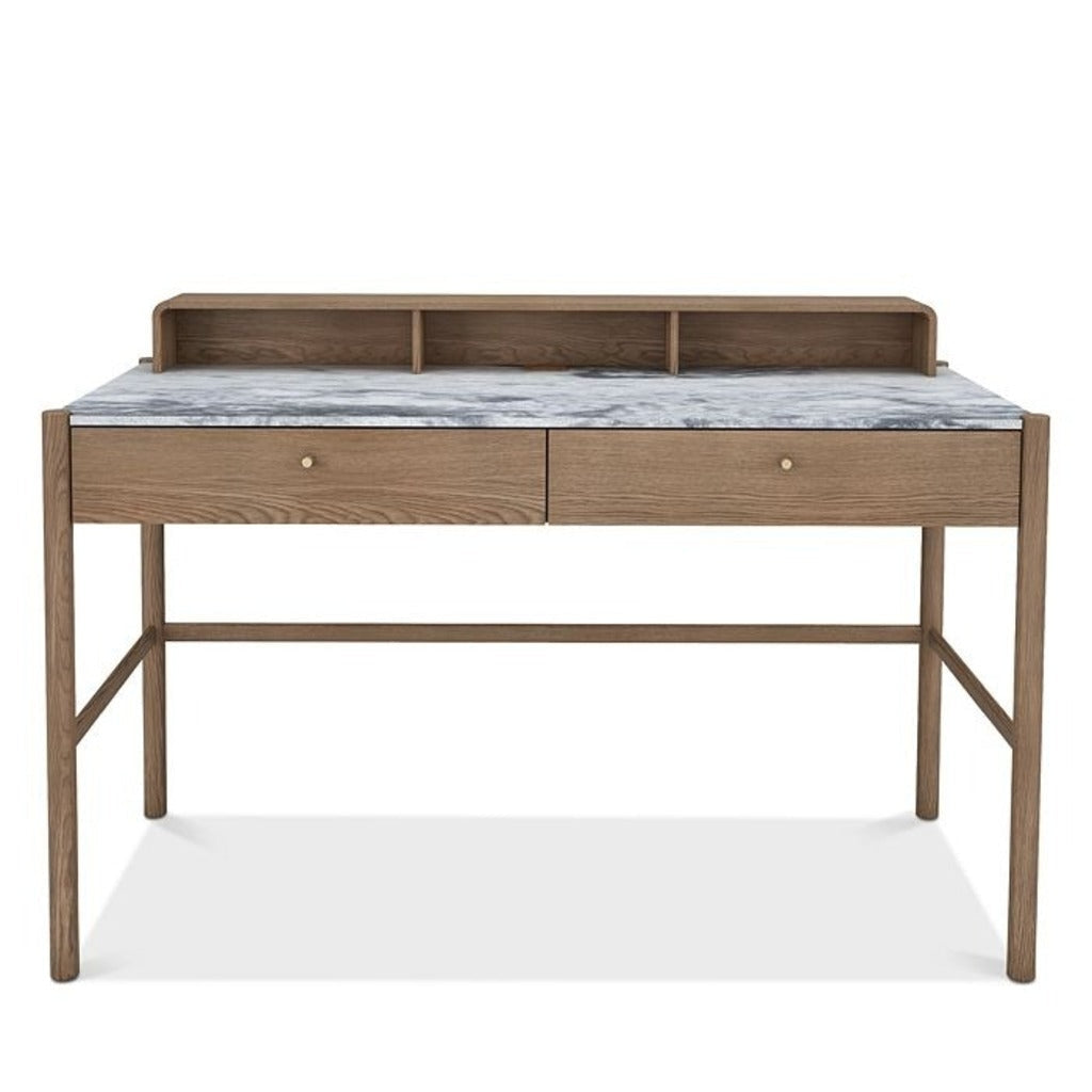 Luca White Oak Desk
