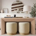 Lyta Vanity Chair | Modern Round Makeup Vanity Stool