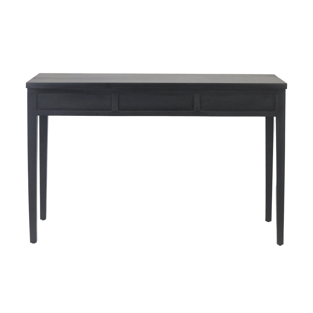 Mercallo Campaign Solid Wood Desk or Console Table with Drawers