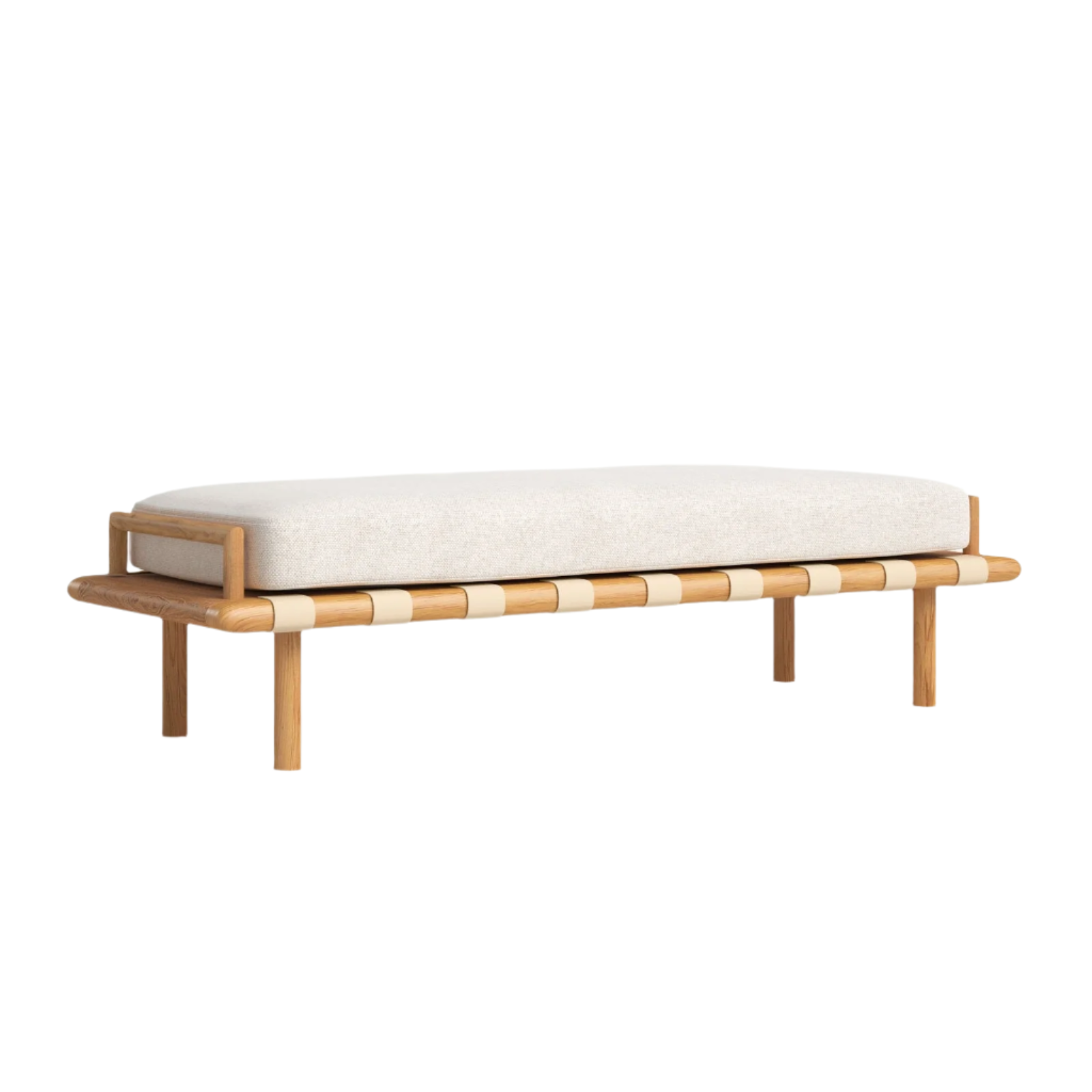 Mosely Boucle End of Bed Bench Seat - INTERIORTONIC