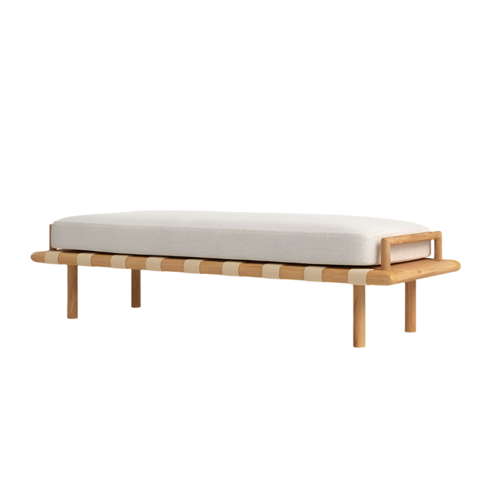 Mosely Boucle End of Bed Bench Seat - INTERIORTONIC