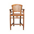 Regis Teak Outdoor Bar Stool