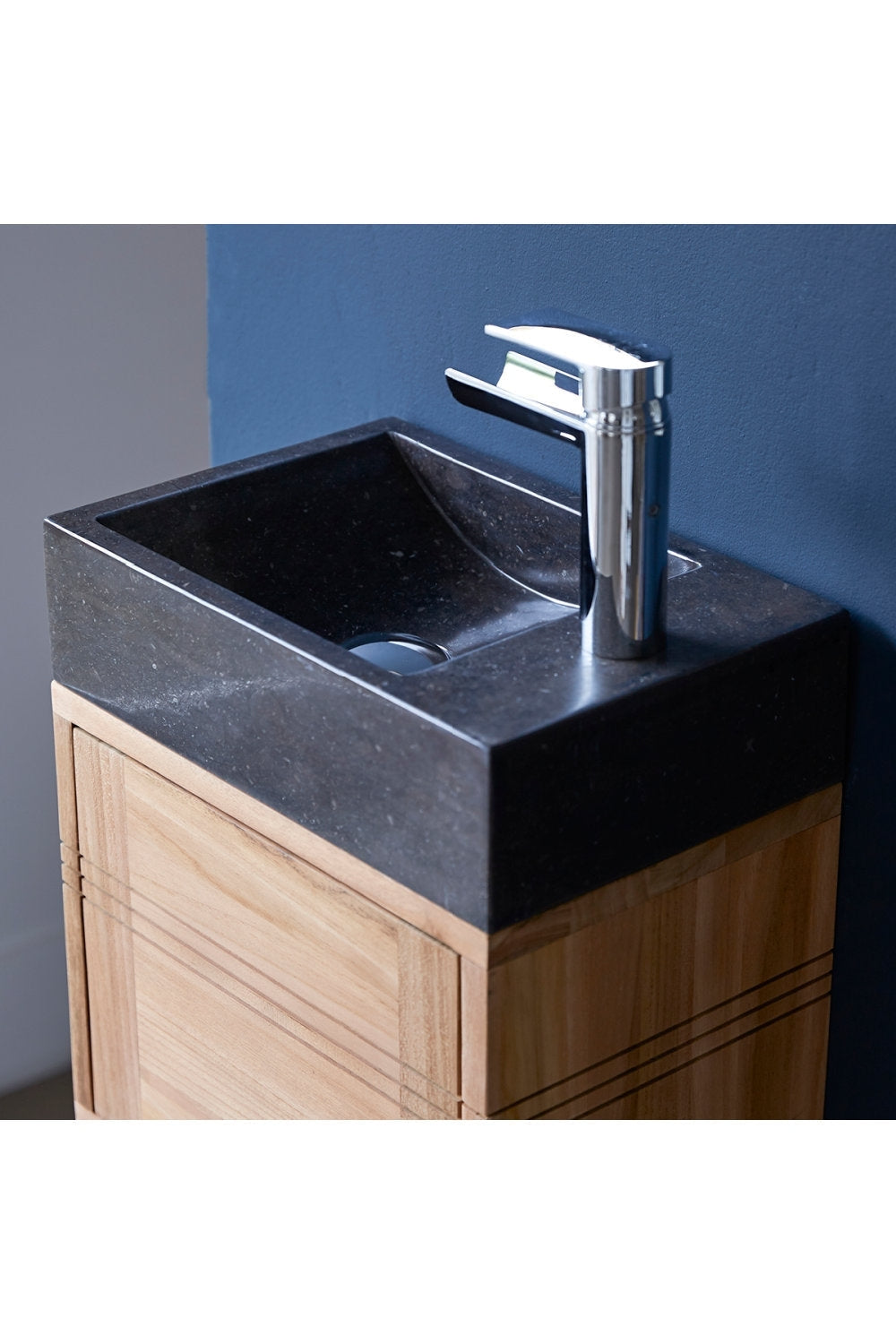 Sophia Solid Teak 15" Single Bathroom Vanity