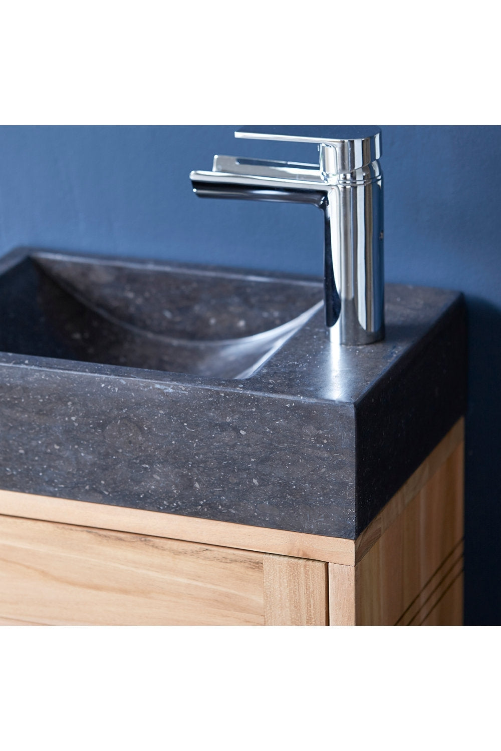 Sophia Solid Teak 15" Single Bathroom Vanity