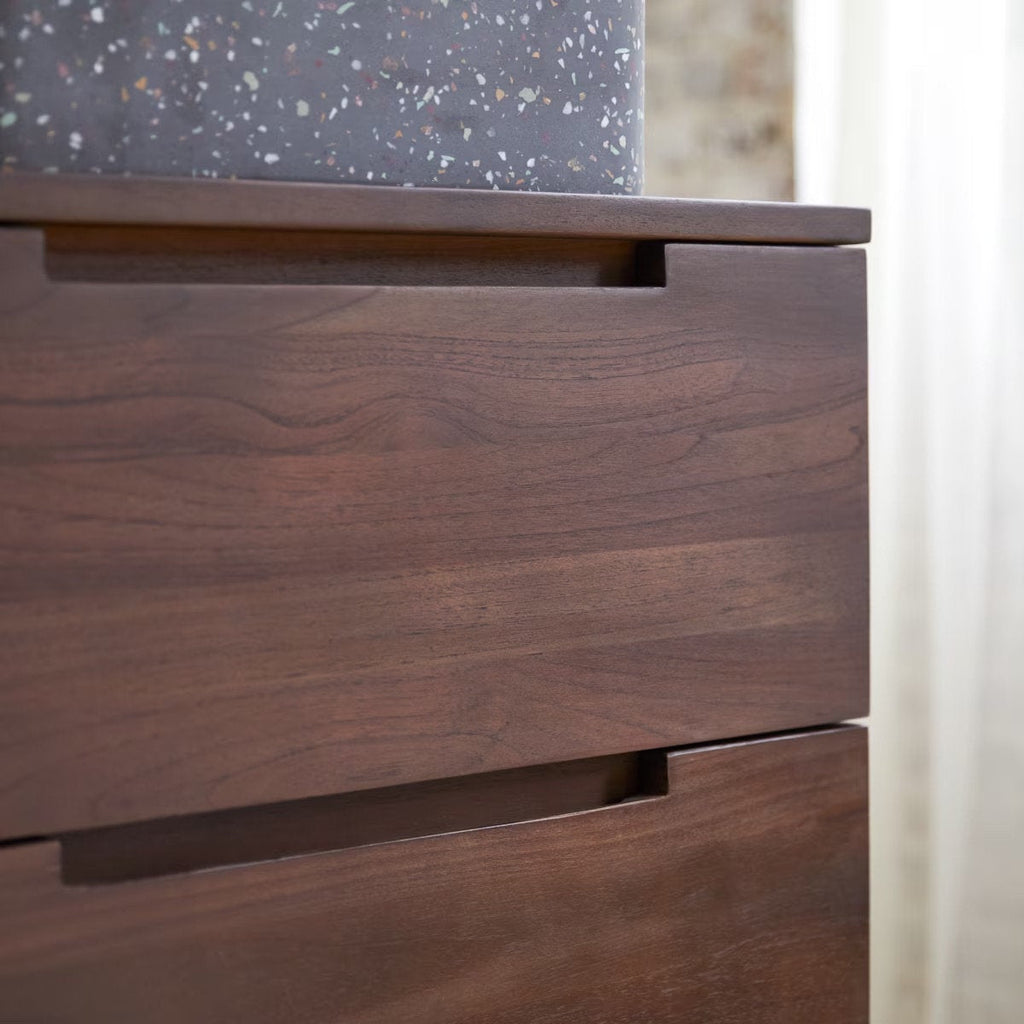 Sophia Solid Teak 24" Floating Single Bathroom Vanity