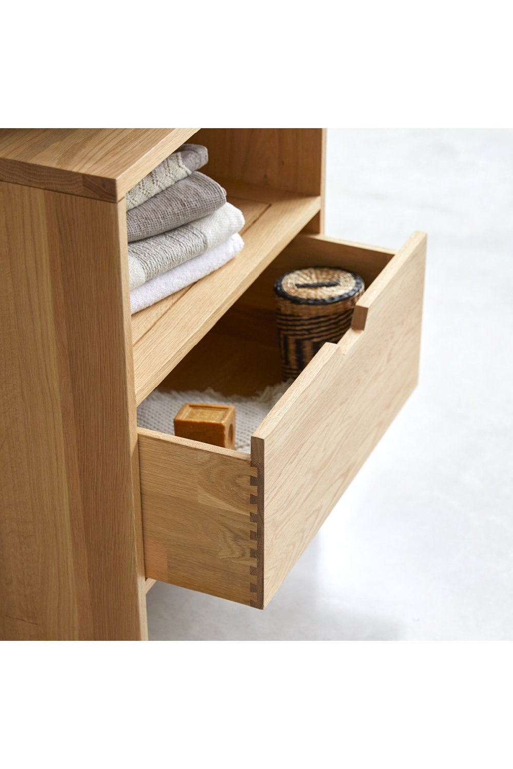 Sophia Solid Teak 24" Single Bathroom Vanity