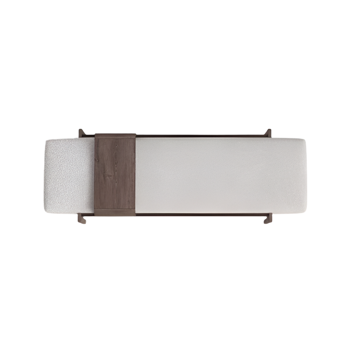 Velar Boucle End of Bed Bench Seat - INTERIORTONIC