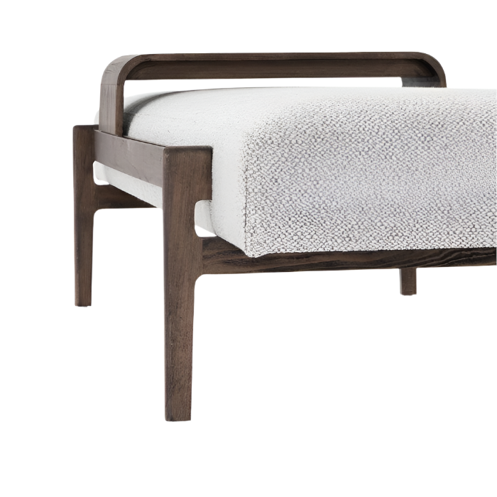 Velar Boucle End of Bed Bench Seat - INTERIORTONIC
