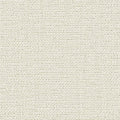 Close-up of an off-white woven upholstery fabric swatch showing a textured looped weave; contemporary neutral fabric in a wool, linen, acrylic and polyester blend for sofas and office seating.