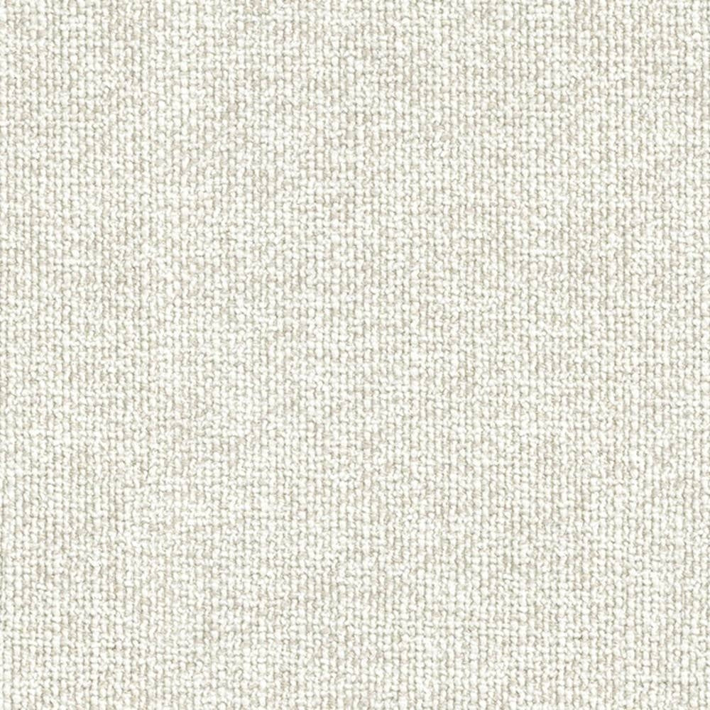 Close-up of cream-beige woven upholstery fabric showing a subtle looped texture, a durable heavy-duty blend of cotton, rayon, acrylic, linen and triacetate ideal for contemporary sofas.