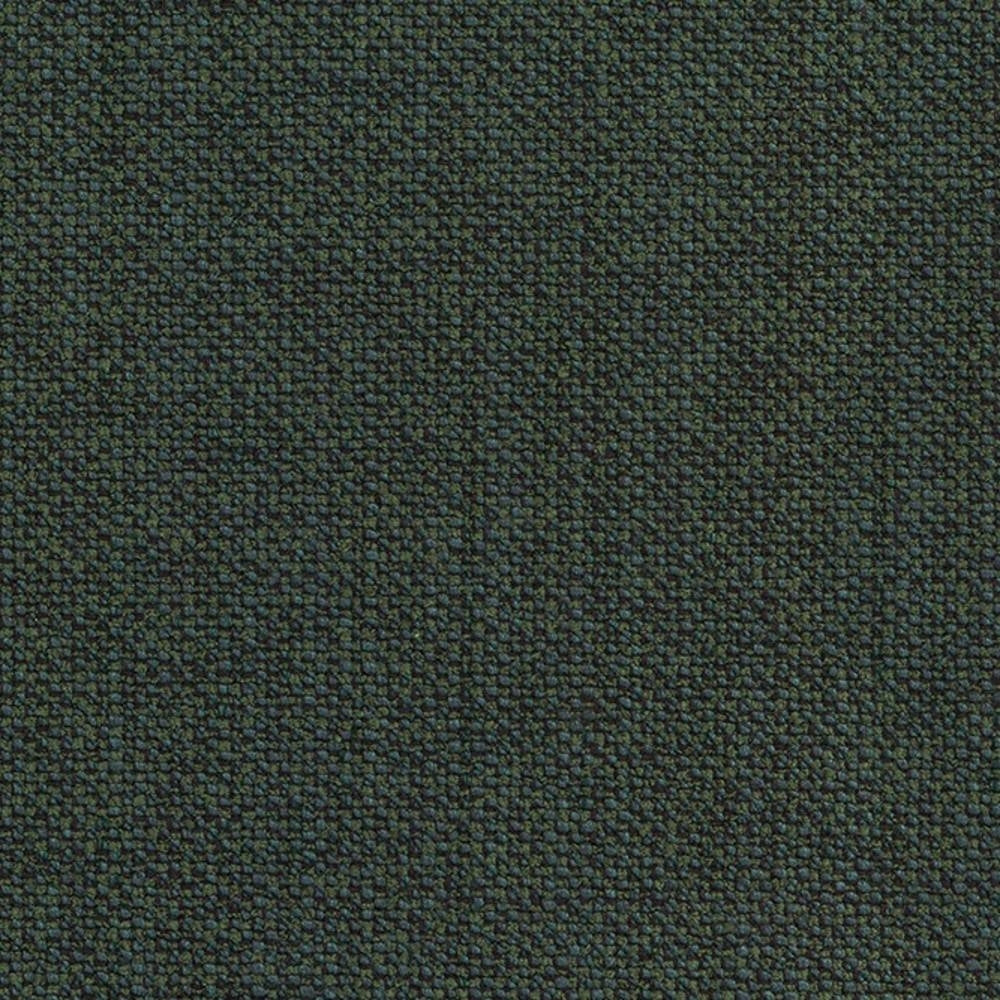 Close-up of contemporary upholstery fabric swatch showing a tightly woven, pebbled texture in neutral beige tones, made from 15% cotton, 20% rayon, 10% wool, 22% acrylic and 33% triacetate for sofa use.