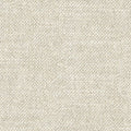 Close-up of a beige woven upholstery fabric swatch showing a tight, textured basket-weave; blend of cotton, rayon, wool, acrylic and triacetate, suitable for modern and contemporary sofas.