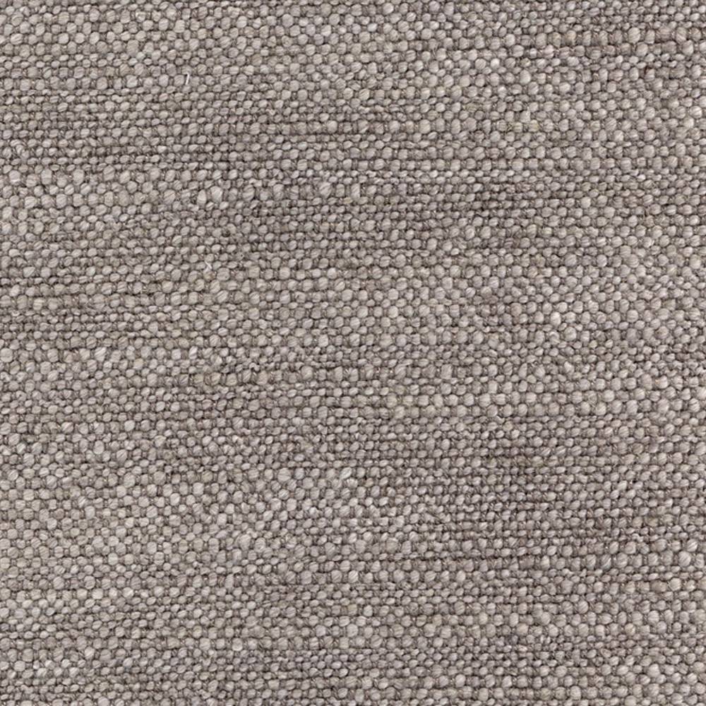 Close-up photo of cream neutral upholstery fabric showing a tight pebbled loop weave for contemporary sofas, made from a 15% linen, 25% rayon, 20% acrylic and 40% triacetate blend.