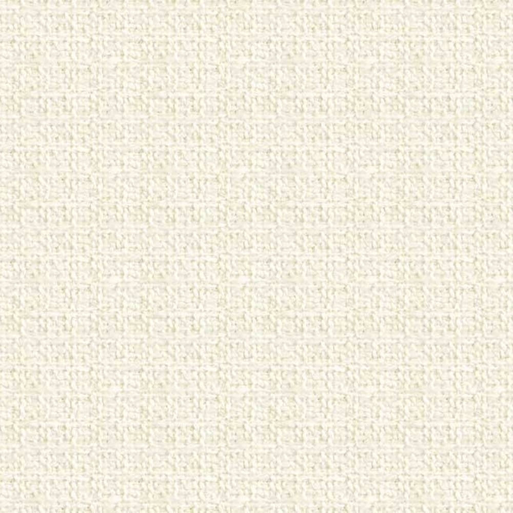 Close-up of cream tweed woven upholstery fabric showing a subtle checked texture; durable blend of 10% wool, 45% acrylic, 5% linen and 40% polyester, designed for sofa upholstery.
