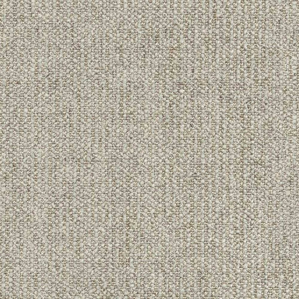 Close-up of cream neutral upholstery fabric showing a tight looped weave and subtle heathered texture; wool, linen and synthetic blend ideal for contemporary sofas.