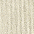Close-up of cream-beige linen-blend upholstery fabric showing a tight woven texture with subtle yarn variation, suitable for contemporary sofa and indoor upholstery.