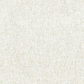 Close-up of ivory woven upholstery fabric for sofas, a neutral 15% cotton / 20% rayon / 65% polyester blend with a subtle contemporary textured weave.