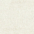 Close-up of a cream-colored upholstery fabric swatch, a mixed-fiber blend of cotton, rayon, wool, acrylic and polyester with a tight, slightly looped woven texture for contemporary sofas.